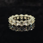 7cttw Moissanite Eternity Ring (0.5ct stones)