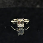 Vivienne - Emerald Cut Solitaire Ring