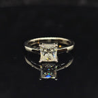 Chloe - Princess Cut Solitaire Ring