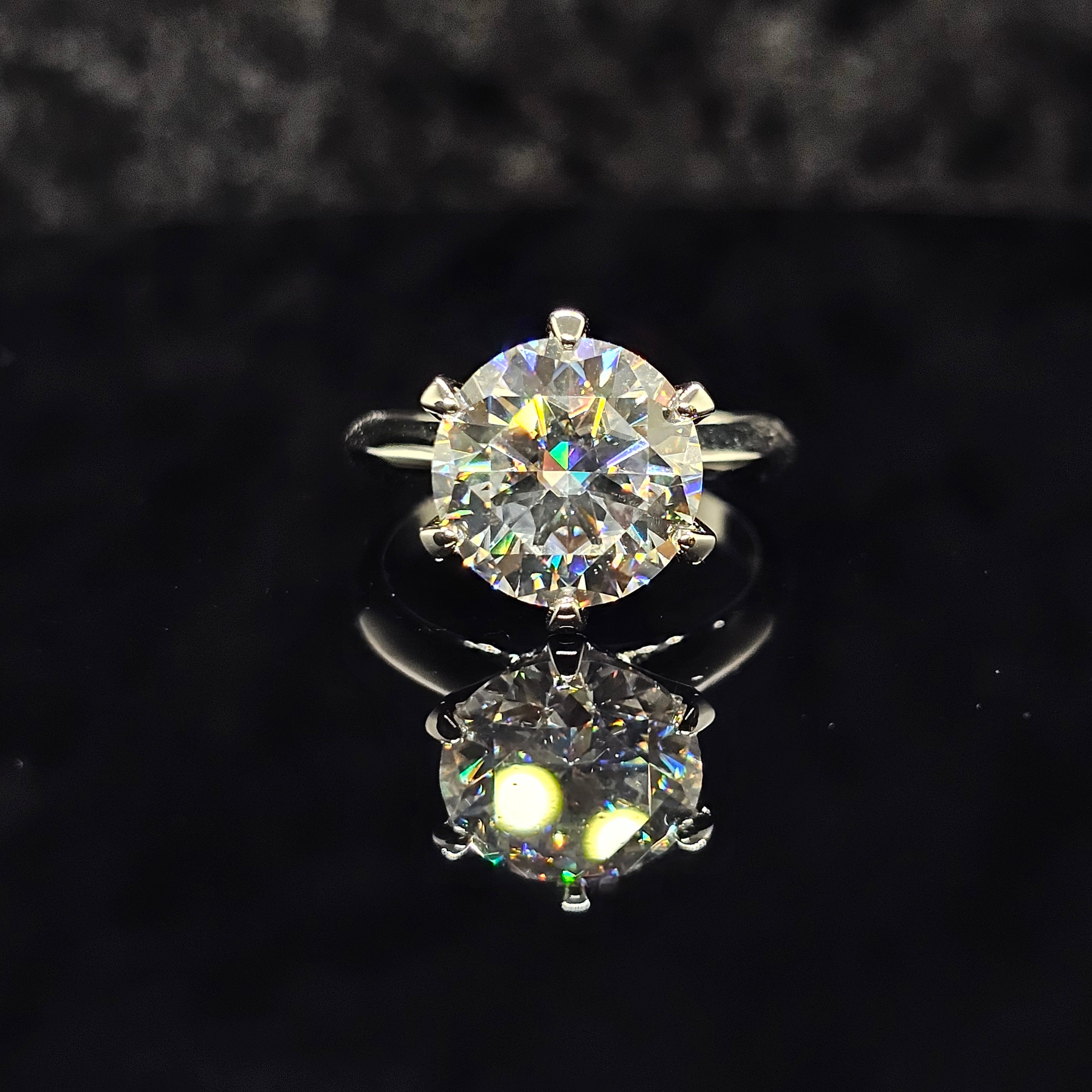 Belle - Round Cut Solitaire Ring