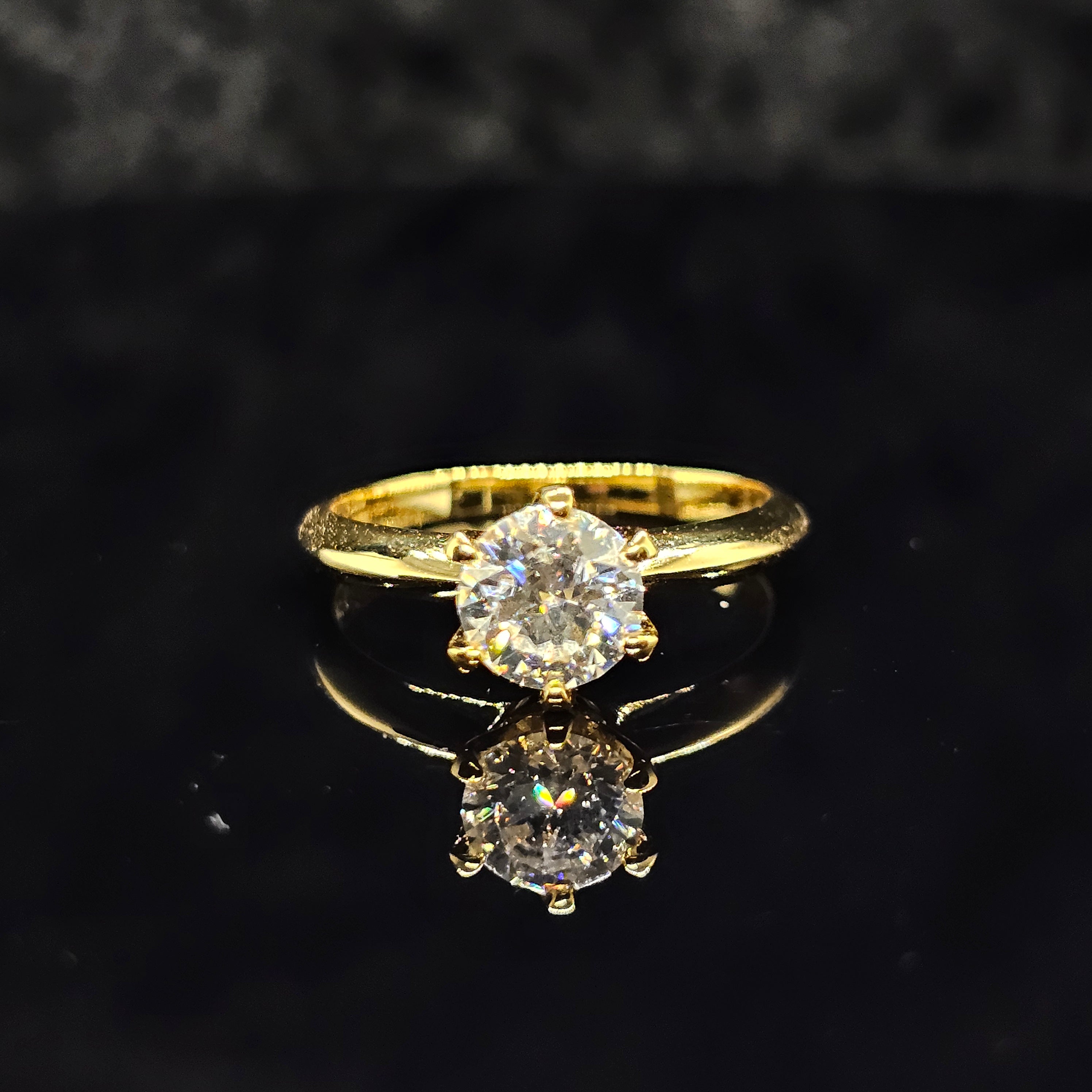 Belle - Round Cut Solitaire Ring