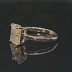 Evelyn - Radiant Cut Solitaire Ring